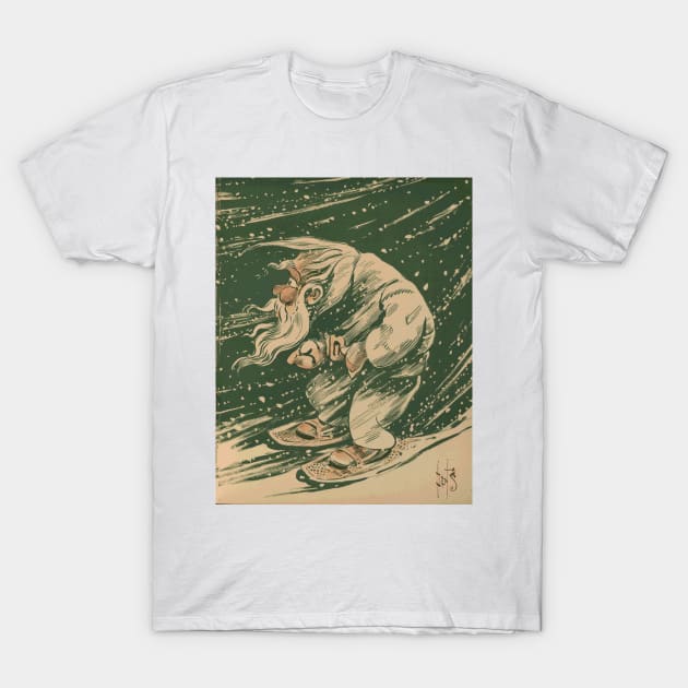 Old Man Winter T-Shirt by Dorcas